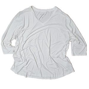 Susan Graver Regular Weekend Essentials Cool Touch Knit V-Neck Tunic 3X